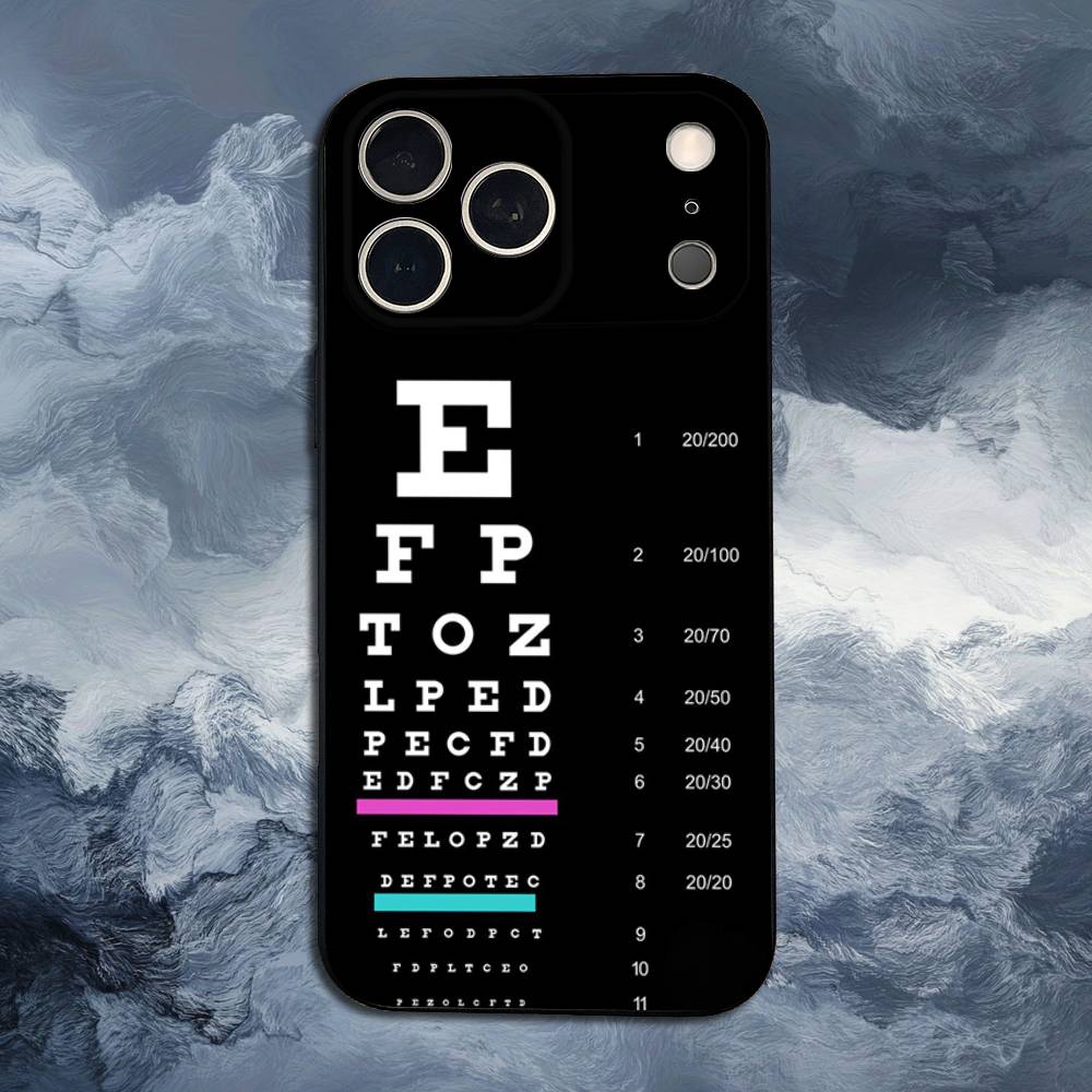 Медицинский чехол-визограф для iPhone 11,12,15,14,13,16,17,Plus,Pro Max,XS,X,XR,SE,Mini,8,7, Мягкий силикон, Черный