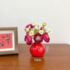 Chinese Wealth Fruit Pot Decoration Chinese New Year Desktop Ornament Spring Festival Gift Decor Blessing Flower Bucket