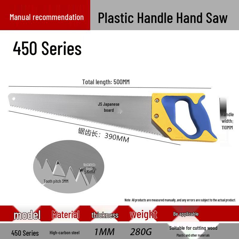 Многоцелевая ручная пила: Деревообработка, Обрезка и Резка Пластика