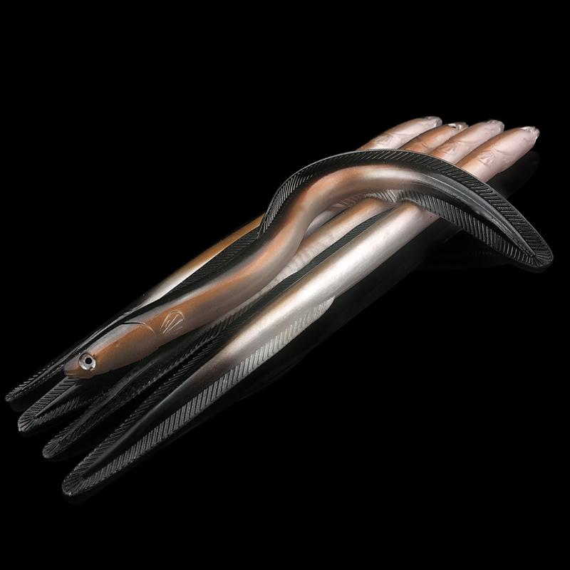 WEIHE Eel Artificial Fishing Lures Lifelike Smell Soft Baits 30cm/58g Artificial Lure Tackle