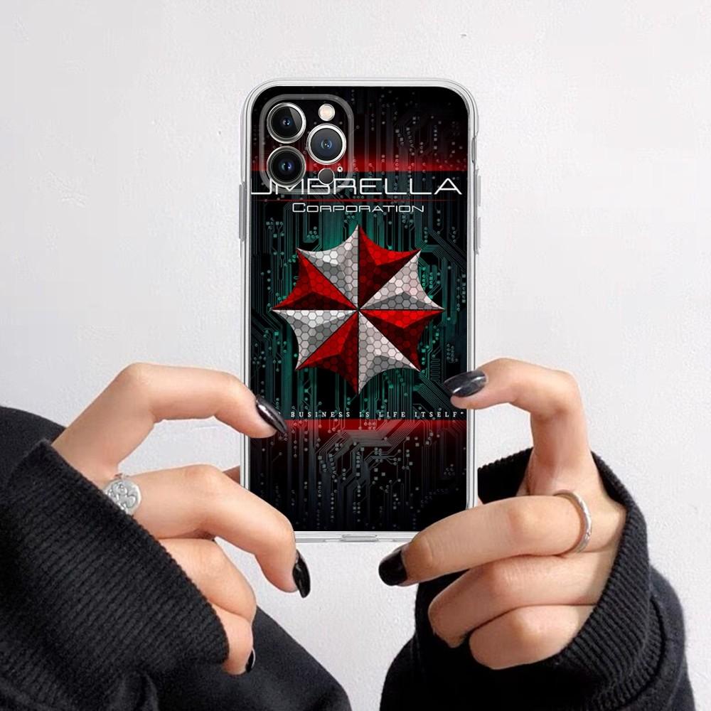 Чехол для телефона Umbrella Corporation для iPhone 16 15 8 7 6 6S Plus X SE XR XS 14 11 12 13 Mini Pro Max