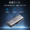 SinLoon Удлинитель USB 3.2 Усилитель Сигнала 5 Гбит/с Двойной Порт USB-A Адаптер с Портом Зарядки Type-C PD 15 Вт; Совместимо с видеонаблюдением