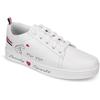 Shoetopia - Since 1998 Womens & Girls White Stylish Lace Up Casual Sneakers-Eu36
