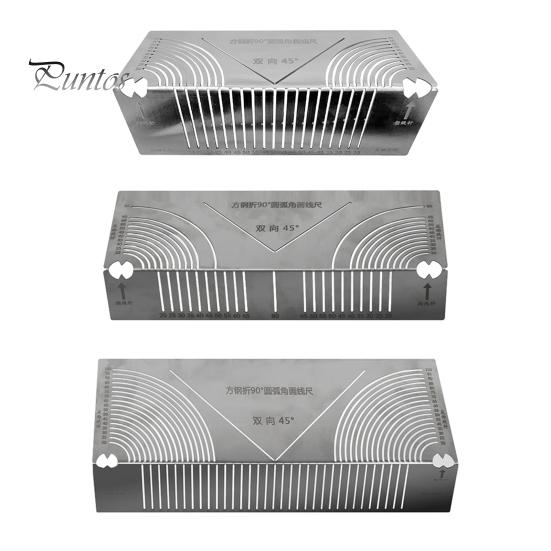 Инструмент для маркировки угловой дуги, инструмент для гибки и сварки квадратных стальных труб под углом 90 градусов, регулируемый линейный дуговой скрайбер для металлообработки