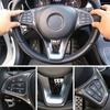 For Mercedes Benz A B C E GLA GLC CLA GLE GLS Class W246 W205 W213 X253 X156 Car Steering Wheel Cover Decoration Trim