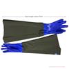 Jiang Taigong Labor Protection Aquatic Fishing Waterproof Lengthened Gloves Non-Slip Acid and Alkali Resistant Long sleeve Industrial Rubber
