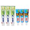 adult anti-sensitivity 3x180g & kids' blueberry 3x60g fluoride-free