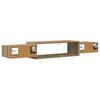 Wall Mounted TV Cabinet Wall Mount Artisan Oak