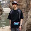 Мужская футболка JEEP SPIRIT с круглым вырезом, коротким рукавом и влагоотводящей тканью