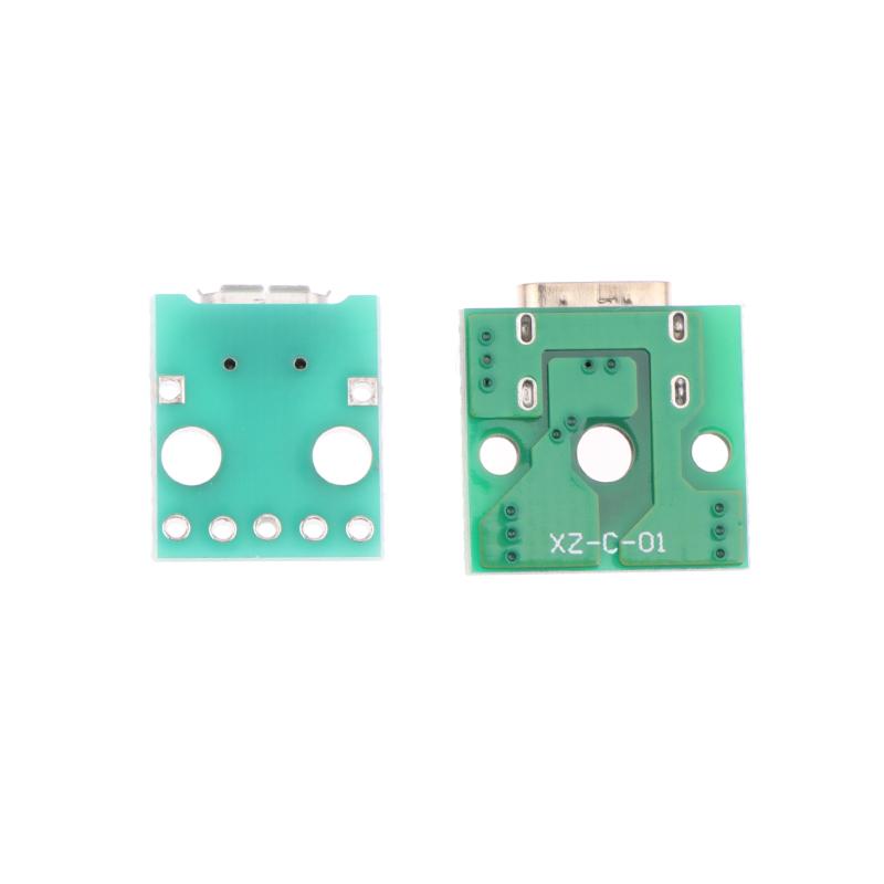 10 шт. Разъем Micro USB Android Type-C гнездовой разъем Порт зарядки USB разъем Ph2.0 Крепежная пластина с винтами
