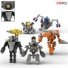 Moc Skibidi Toilet Figures Model Blocks Titan Cameraman Speakerman Construction Toys Party Halloween Decoration Boys Gifts