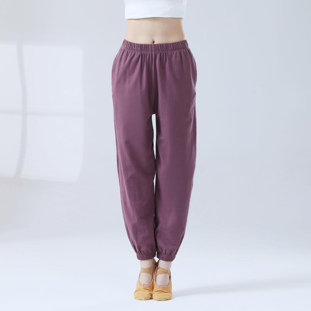 Женские повседневные прямые брюки, однотонные повседневные длинные брюки, спортивные брюки с девятью точками