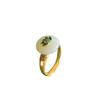fashion Party Jewelry For Girl Trendy Adjustable Chinese Style Ring  Lotus Ancient Ring