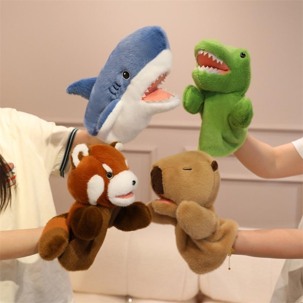 Kawaii Dolls Storytelling Puppet Cute Animals Stuffed Plush Animals Animal Hand Puppet Baby Toys
