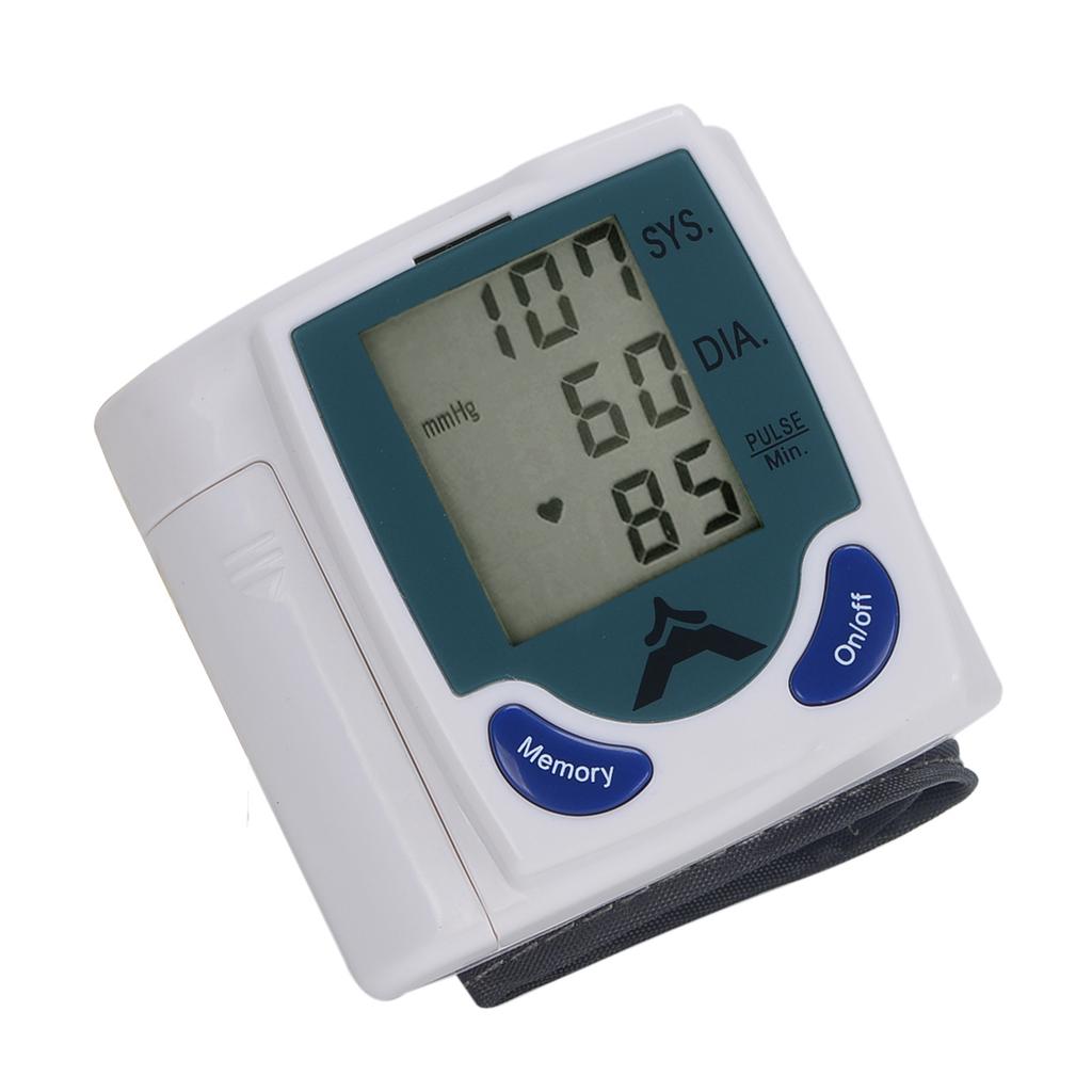 Монитор артериального давления Систолическое/диастолическое давление Частота пульса Измерение на запястье Семейное здравоохранение