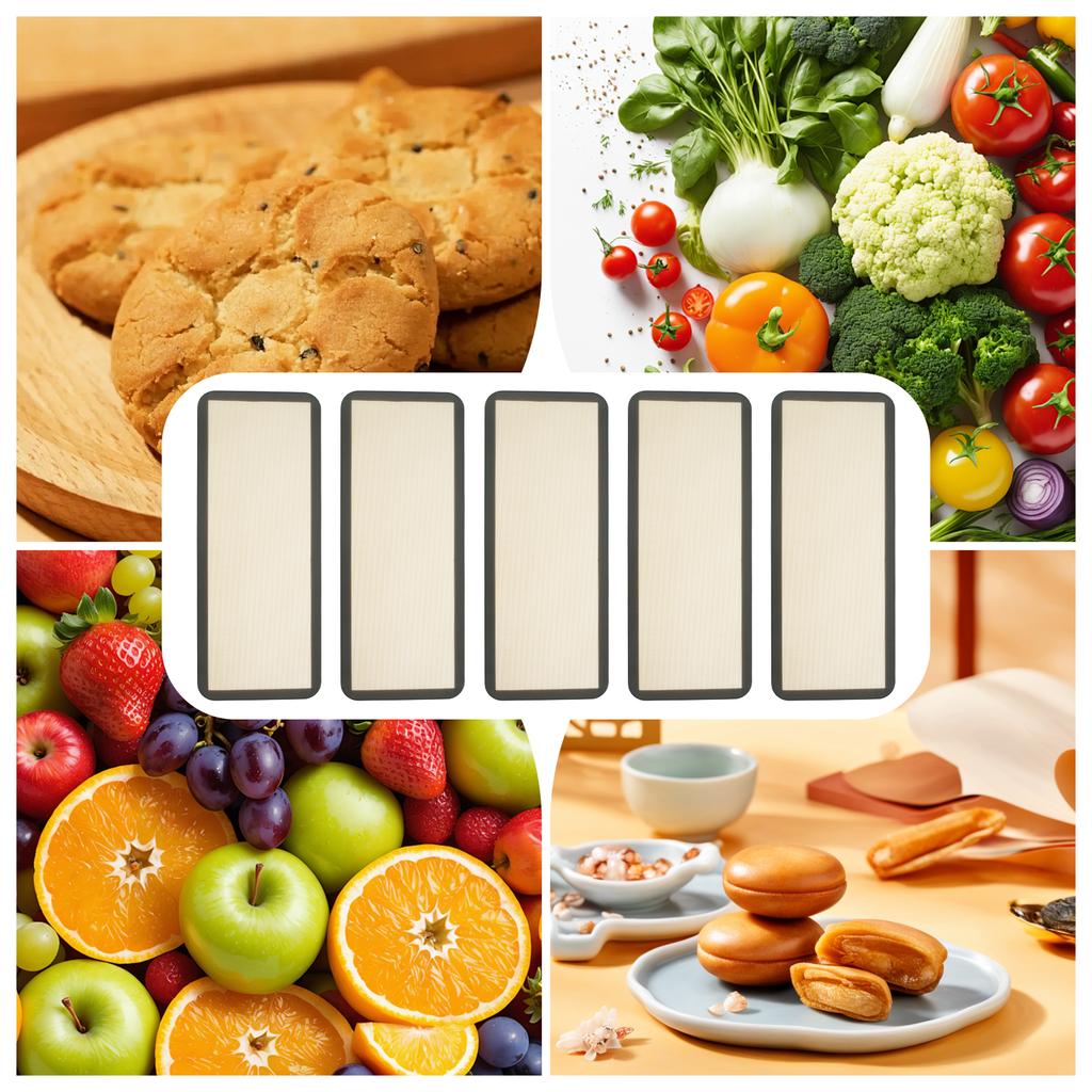 5Pcs Silicone Mats for Freeze Dryer Reusable Silicone Baking Sheet Non-stick Air Fryer Trays Liners Kitchen Baking Utensils