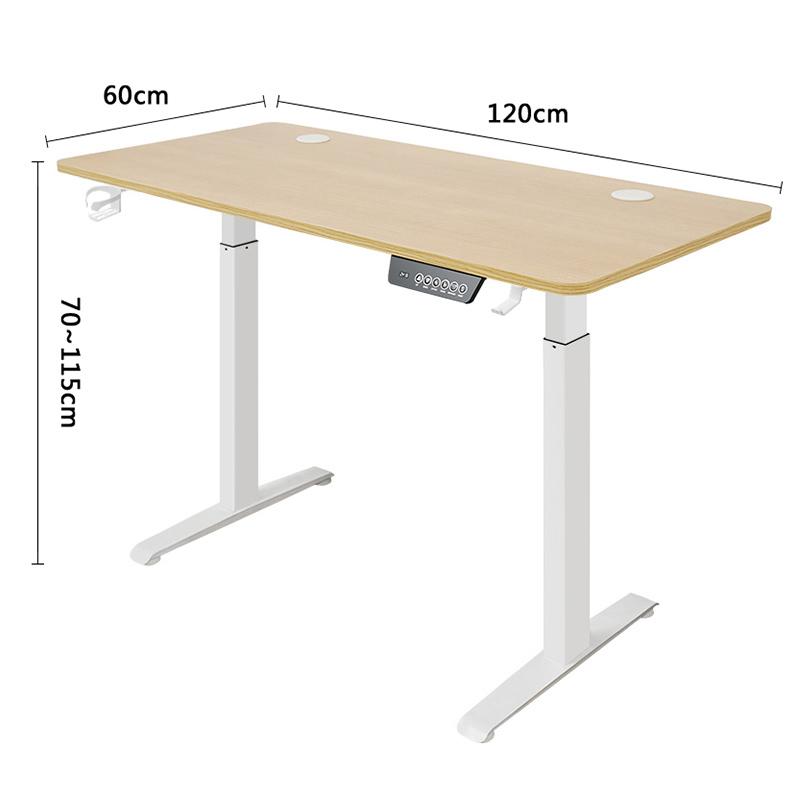 Height Adjustable Desk Motion Electric Stand Up Down Computer Table Modern Lift Motorized Gaming Desktop For Home Office Desks