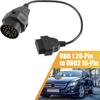 Пластиковый и металлический 20-контактный OBD1 автомобильный диагностический удлинительный кабель для BMW 1992 - 2001 E36