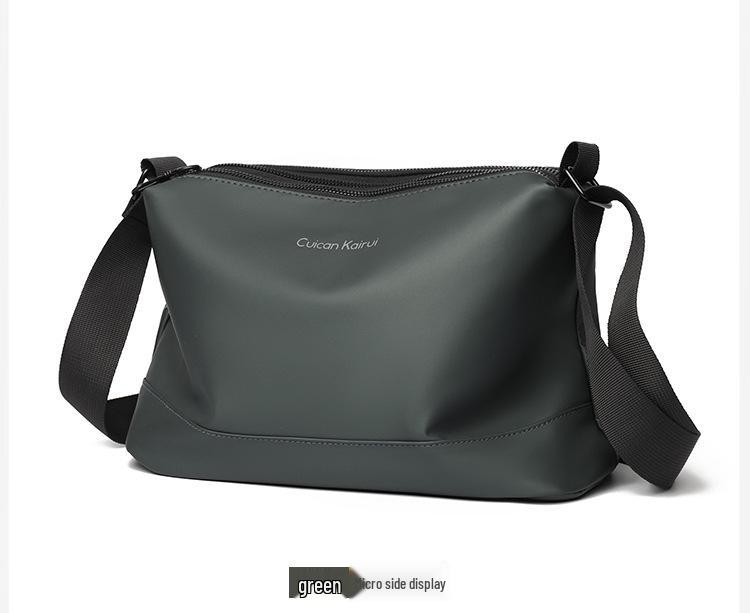 Мужская модная водонепроницаемая сумка кроссбоди из ткани Оксфорд: Деловая, Повседневная, Сумка через плечо для поездок, Путешествий