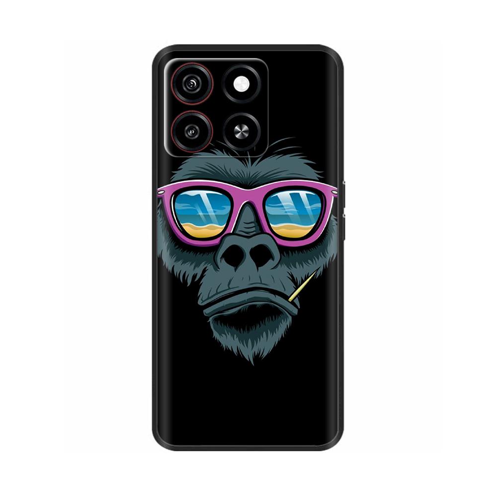 Чехол для ZTE Blade A35 Чехол для ZTE Blade A55 Модный Цветочный Тонкий Мягкий Силиконовый Чехлы для Телефона для ZTE A35 A 35 Fundas TPU Coque