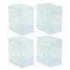 Ideamall Watch Case Display Collection Stand Storage Clear Set of 4