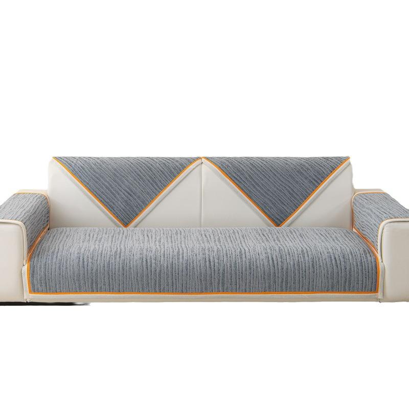 High-End Nordic Light Luxury Sofa Cushion Four Seasons Universal Simple Modern Non-Slip Cushion Sofa Cover Cover Towel Seat Cushions