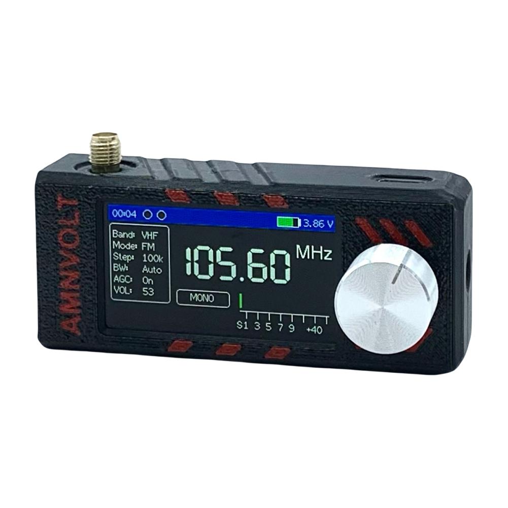 SI4732 0.5-108мгц LSB USB AM FM FM/AM Радио 1.9-дюймовый IPS Экран Мини Карманное Радио Портативное Радио Всеволновый Радиоприемник