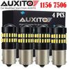 4X Светодиодные лампы заднего хода BA15S P21W 7506 7506L 1156 Супер Белый EA