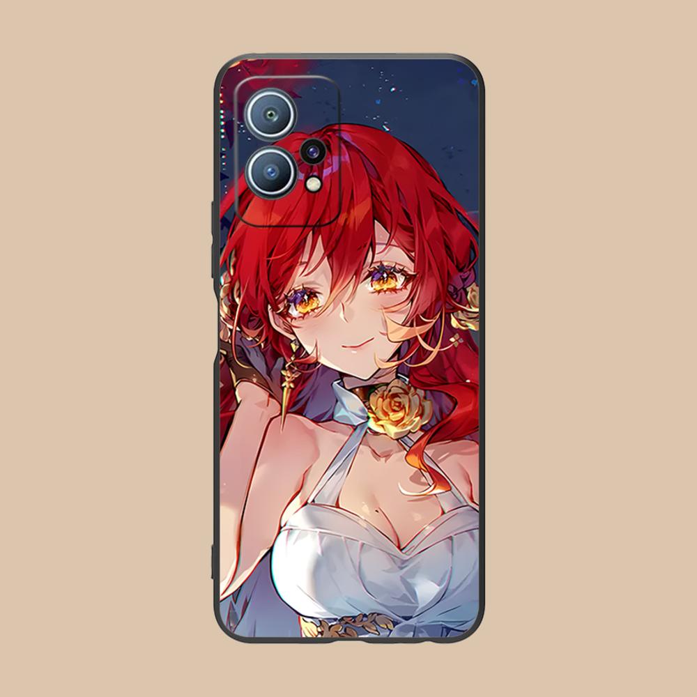 HSR Himeko Matte TPU Mobile Phone Case for Huawei P60 P50 P40 P30 P20 P10 P9 P8 Pro Lite Plus Colorful Printing Cover