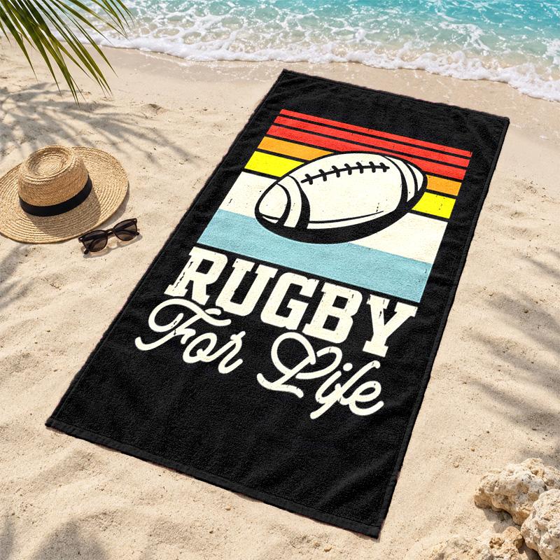 England rugby Microfiber Beach Towel Quick Dry Sand Free Lightweight Beach Towels for Travel Swimming Camping