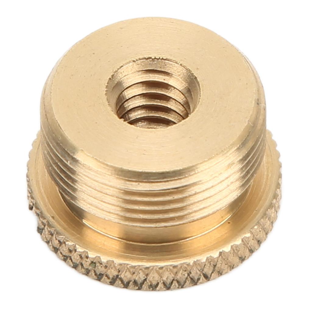 1/4 Female to 5/8 Male Screw Adapter Anodizing Trtment Durbale Mic Thrd Adapter
