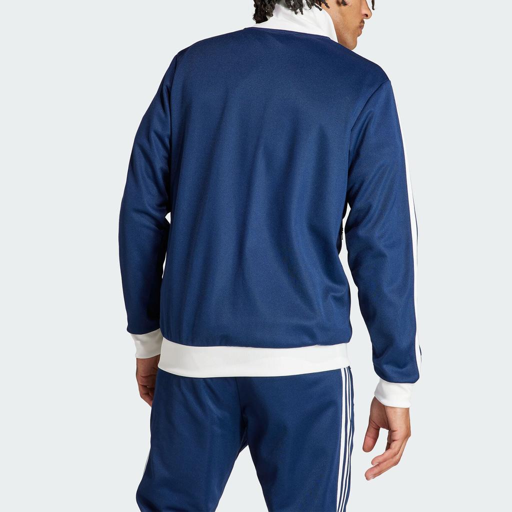 adidas Оригинальная мужская ретро спортивная приталенная куртка с воротником-стойкой Clover IP0418