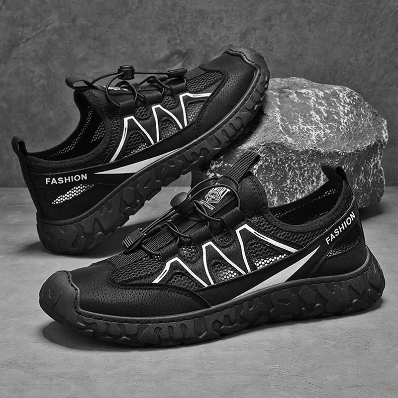 2025 Новые мужские уличные сетчатые кроссовки Дышащие спортивные мужские кроссовки Повседневная обувь Удобные и легкие кроссовки Мужские кроссовки