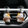1 PC Lucky Cat Outlet Clip Lucky Cat Car Air Fresheners Fortunate Cat Car Vent Clip Cute Car Accessories