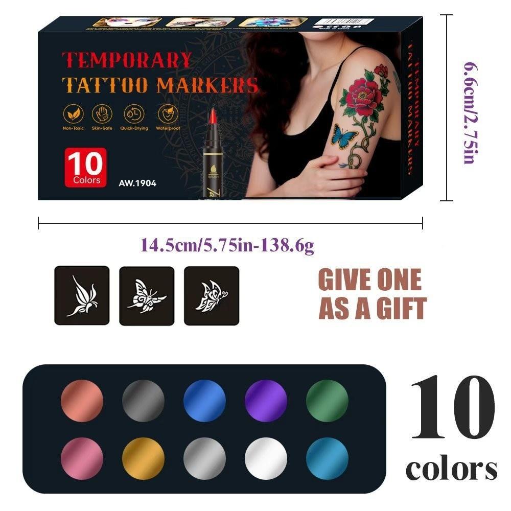 DIY Tattoo Pen Temporary Disposable Skin Painting Gifts Children's Drawing Pen