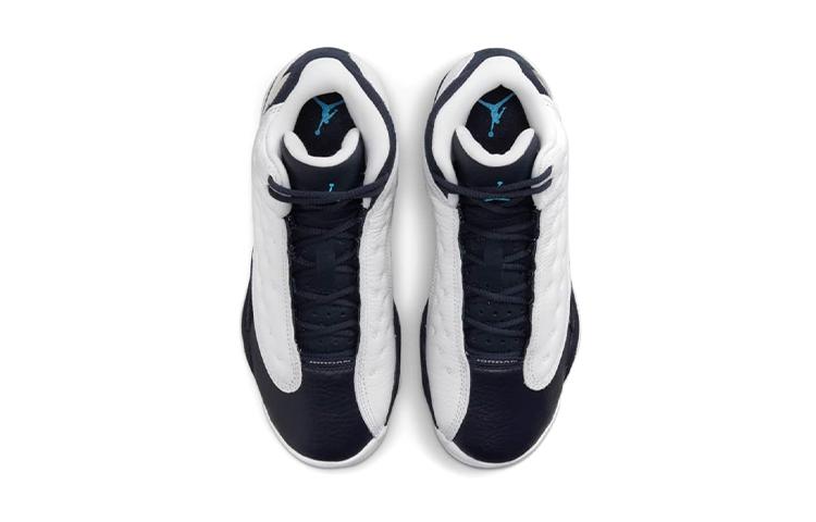 Jordan 13 Ретро Белый Обсидиан Голубой GS DJ3003-144