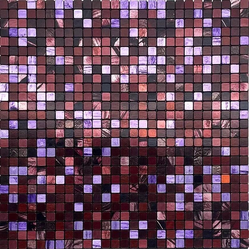 3D европейская гладкая металлическая мозаика настенная наклейка самоклеящаяся плитка кухня ванная комната бар гостиная ТВ фон настенный декор палка