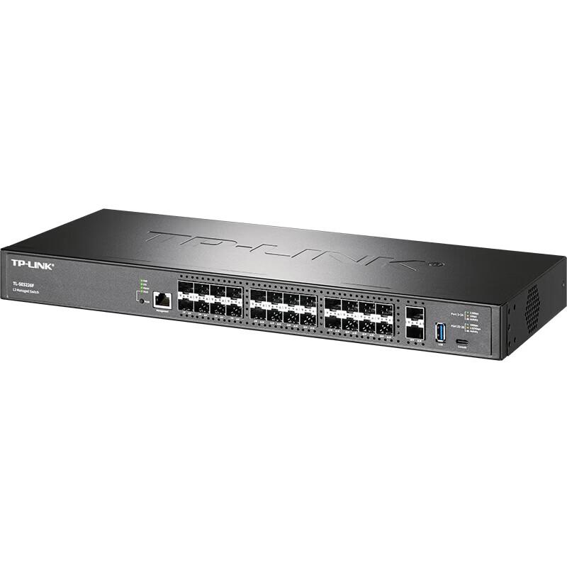 TP-LINK 24-Port 2.5G + 2-Port 10G SFP+ Layer 3 Managed Switch