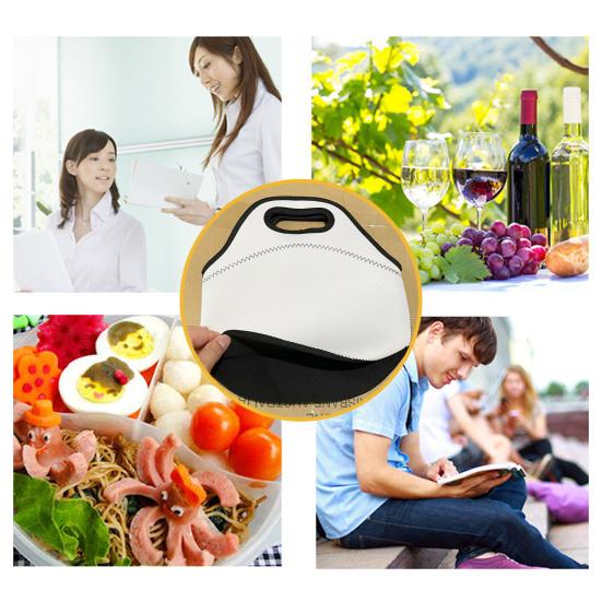 Прочная сумка для обеда, грязеотталкивающая портативная сумка для еды