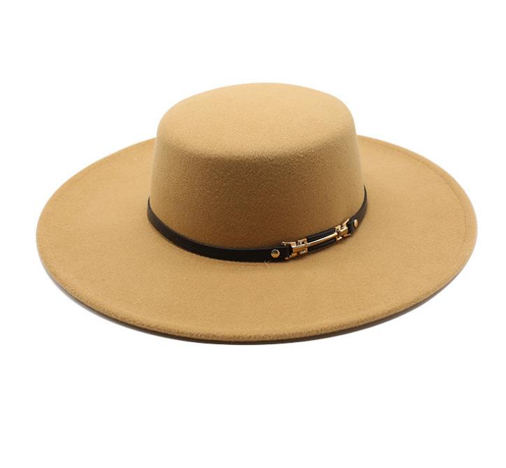 Осенне-зимний декоративный пояс из искусственной кожи, нежный белый шерстяной плоский верх, повседневная мода, повседневная шляпа знаменитости для женщин