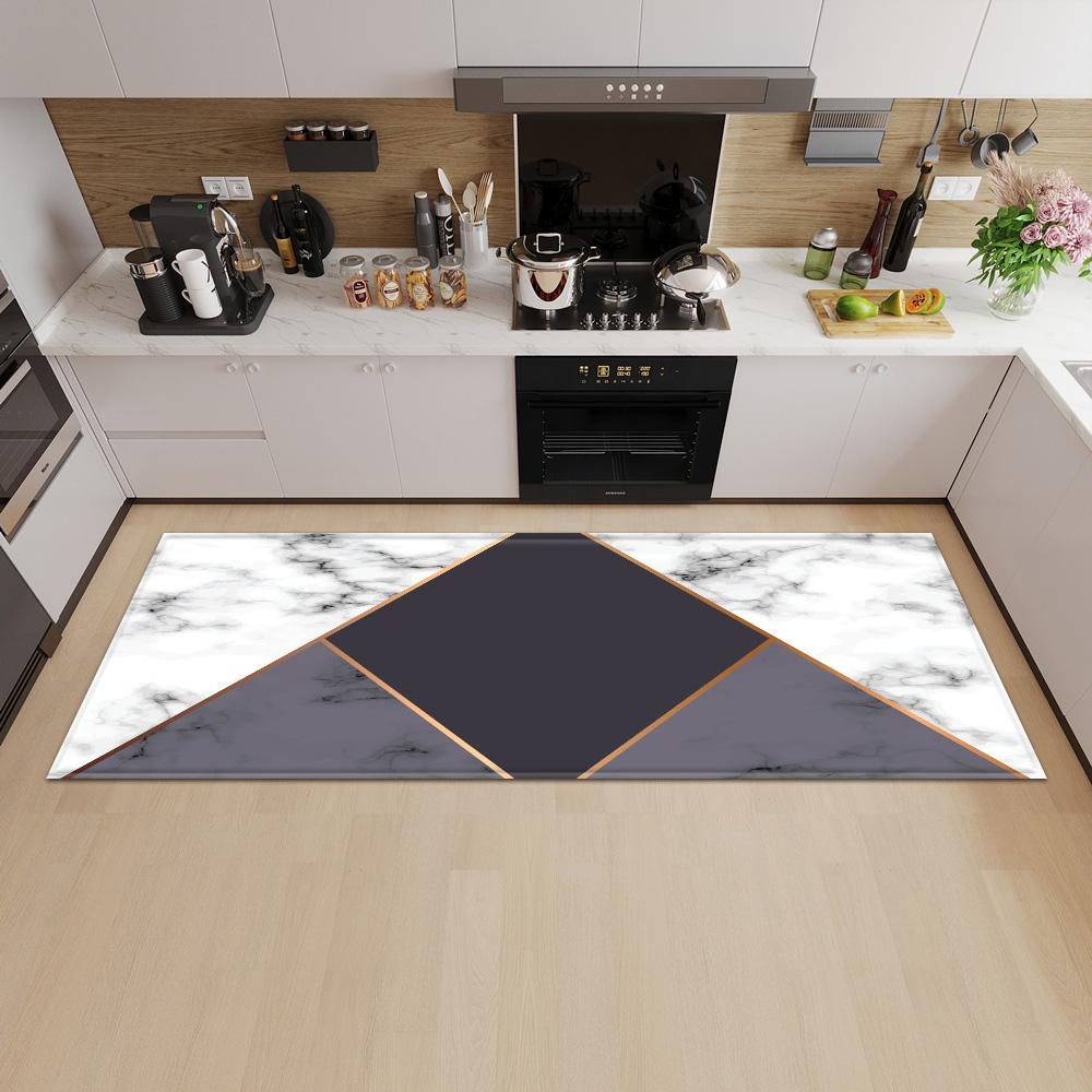 Кухонный коврик, коврик для двери, крыльца, длинный ковер для спальни, дома, балкона, ванной комнаты, нескользящий пол, ковер для гостиной