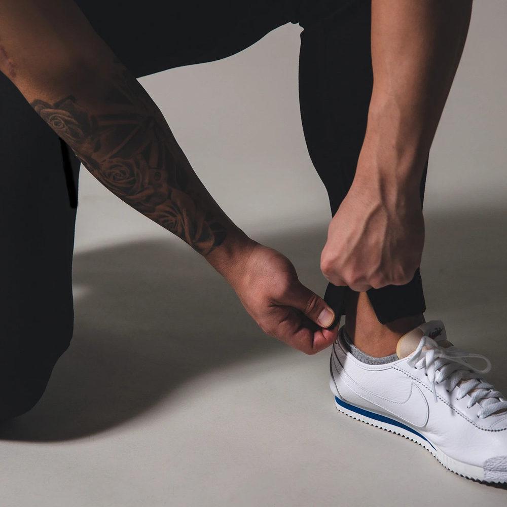 Men Jogger Pants Gym Fitness Cotton Sweatpants Running Sports Training Skinny Trousers Track Pants