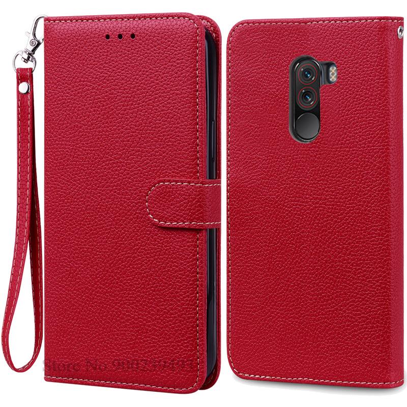 For Xiaomi Pocophone F1 Case Shockproof Wallet Flip Case For Poco F1 Cover Xiaomi Mi Poco Phone F1 Poko F1 PocoF1 Phone Cases