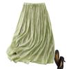 Casual Jacquard Skirt Women's Summer Elegant Thin A-line Skirt