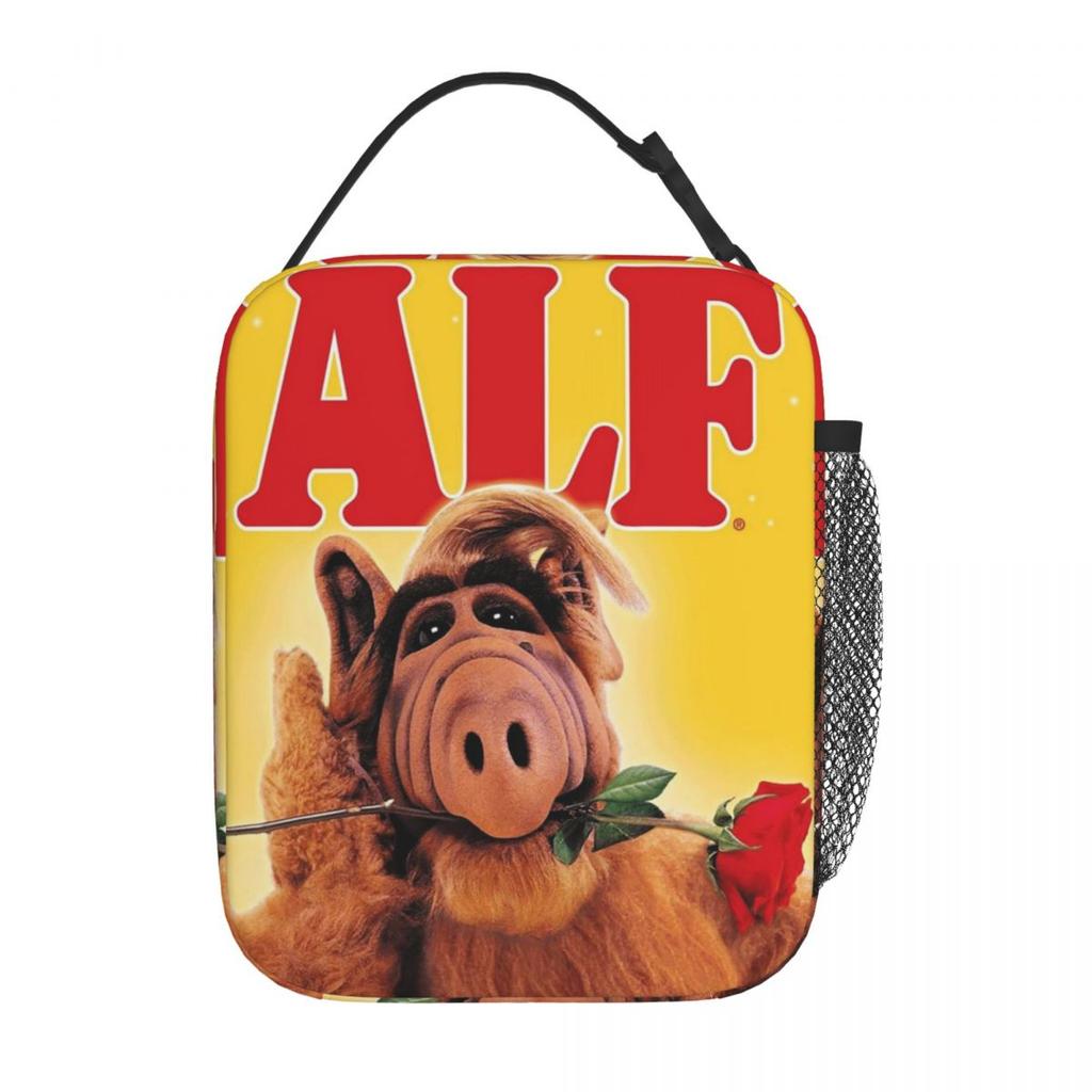 Alf Большой палец Вверх Инопланетная жизнь Изолированная сумка для ланча для женщин Детей Герметичные контейнеры для еды Термосумка для ланча Сумка-тоут