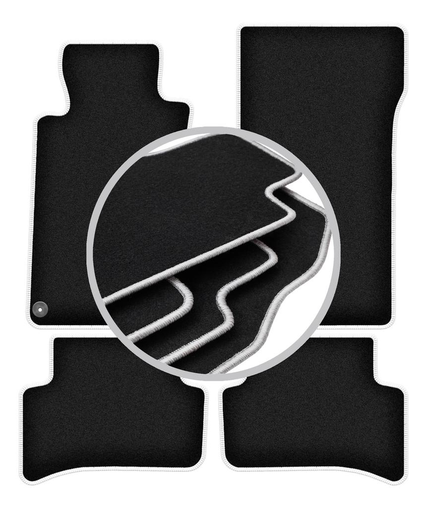 Автомобильные коврики CARLUX-SILVER для: Mercedes C W203 купе (2000-2008 гг.)