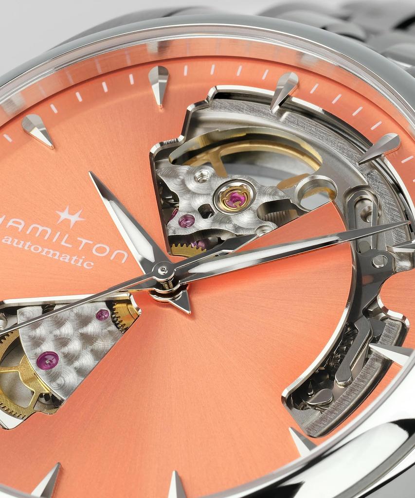 Hamilton Jazzmaster Skeleton Automatic Официально Гарантированные Часы, Женские, H32215100, [Импортные]