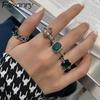 Zircon Fine Jewelry Rings for Women Couples INS Fashion Creative Design Party Accessories Gifts