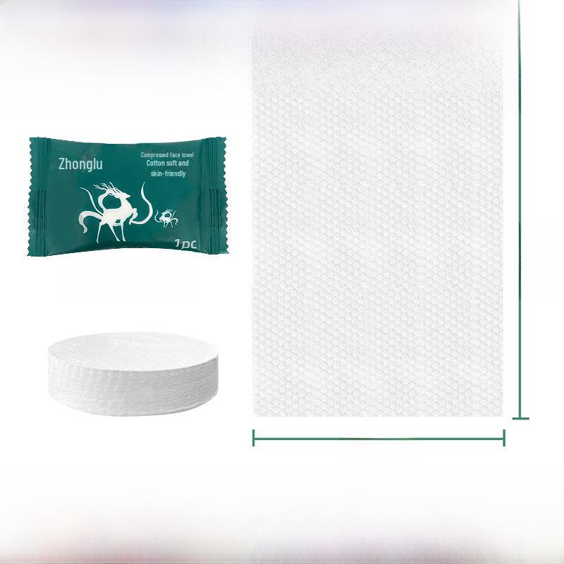 Individually Packaged Soft Compressed Towels for Makeup Removal