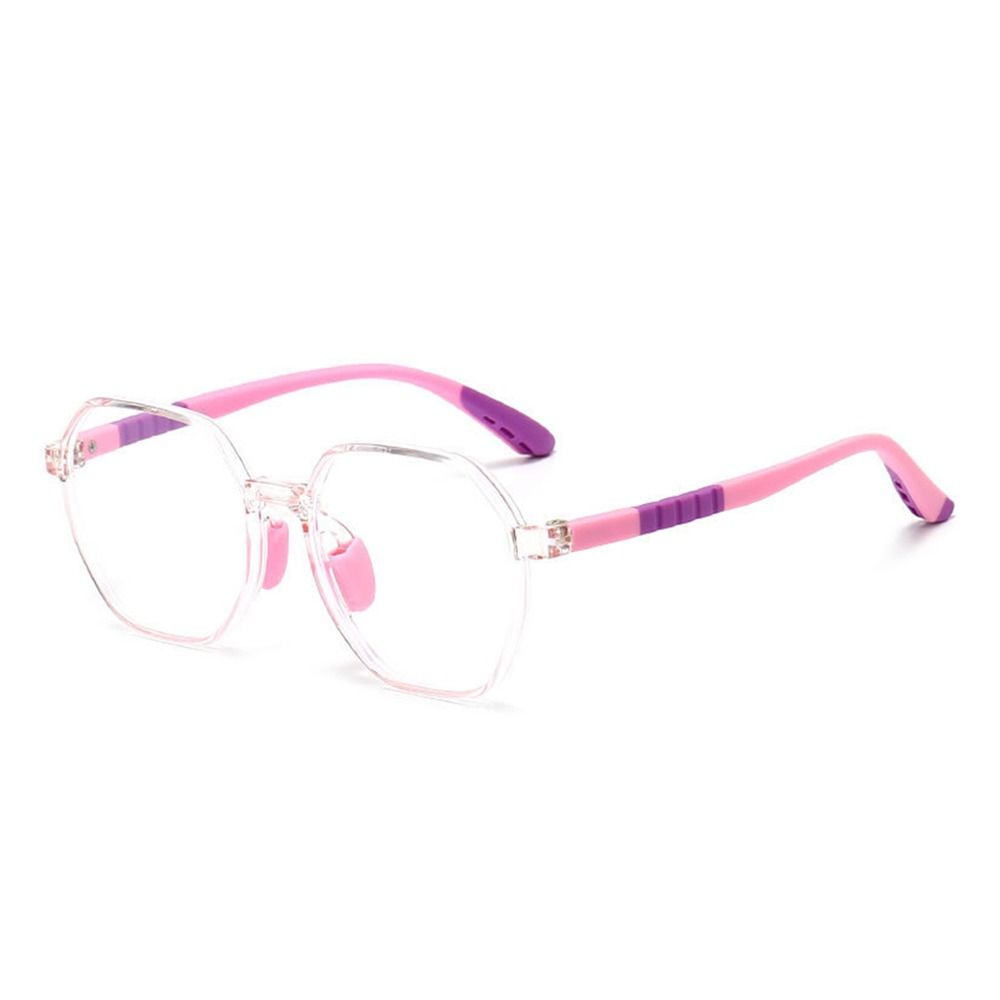 Eye Protection Comfortable Eyeglasses TR90 Ultra Light Frame Kids Glasses Children Boys Girls